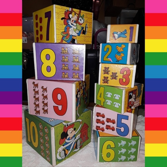 old school building blocks